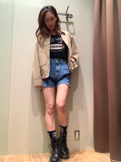HYSTERIC GLAMOUR（ヒステリックグラマー）の「BLACK CAT GIRL T