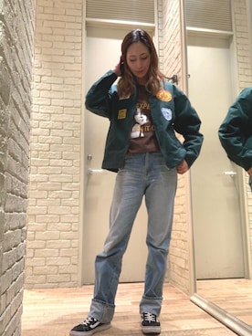 「でにむ」｜「アイテム（ワンピース/ドレス）」を使った、kanaさん（レディース・172cm）の秋コーディネート