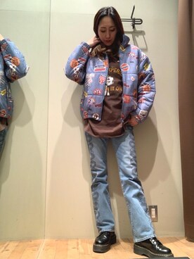 「でにむ」｜「アイテム（ワンピース/ドレス）」を使った、kanaさん（レディース・172cm）の秋コーディネート