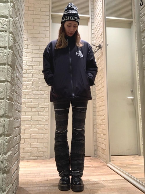 DYNAMITE ANGELワッペン スタンドカラージャケットを使ったショップ