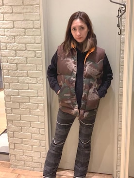 kanaさん（レディース・172cm）の冬コーディネート