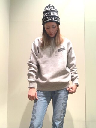 HYSTERIC GLAMOUR（ヒステリックグラマー）の「HYSTERIC POST柄 ニット