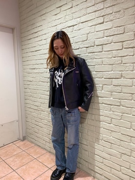 kanaさん（レディース・172cm）の冬コーディネート