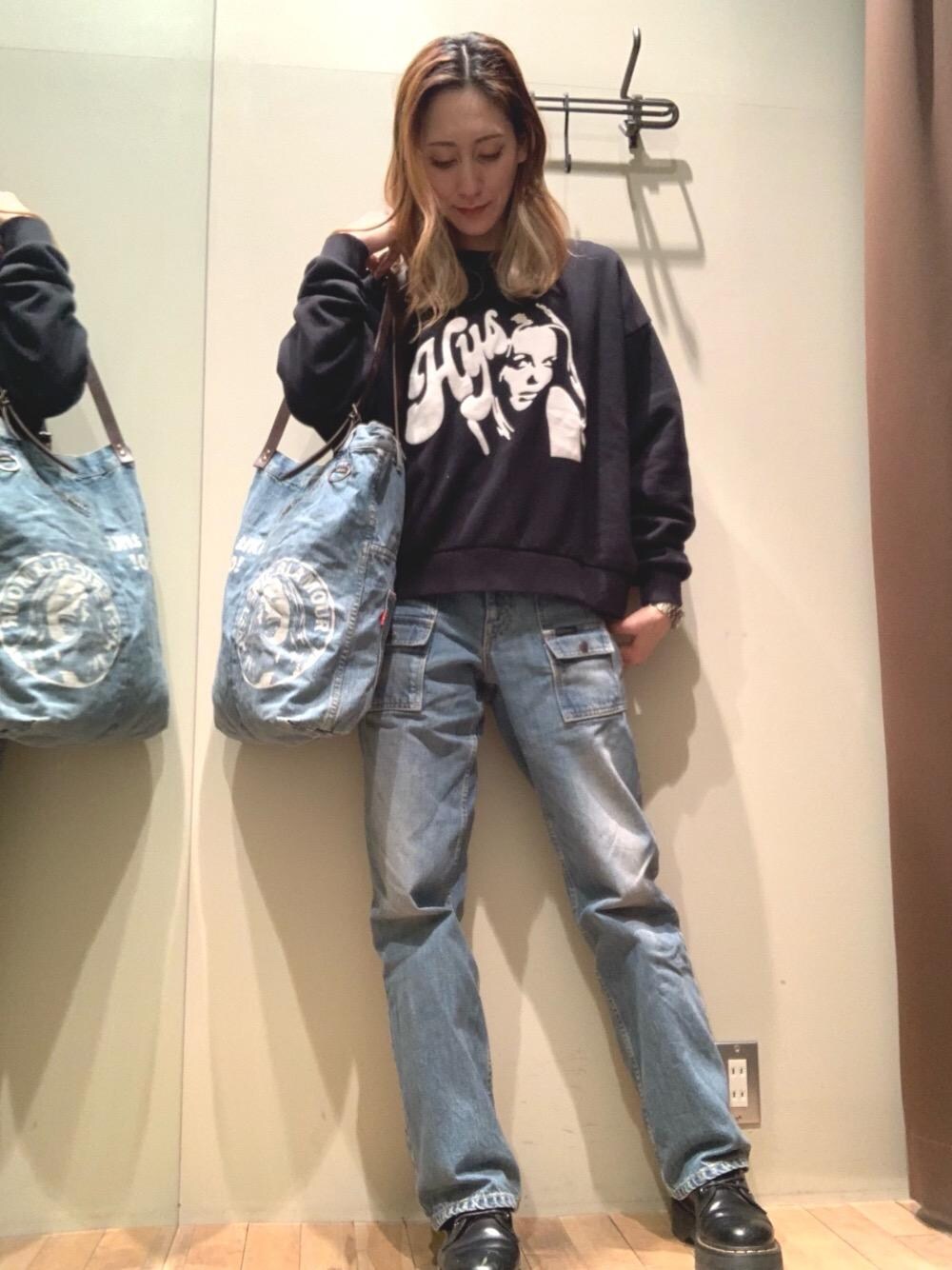 HYSTERIC WOMANアップリケ オーバーサイズスウェット美品 HYSTERIC GLAMOUR - HYSTERIC WOMANアップリケ オーバーサイズ