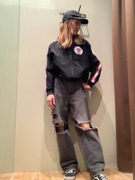 「でにむ」｜「アイテム（ジャケット/アウター）」を使った、kanaさん（レディース・172cm）の春コーディネート