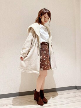 マジェスティックレゴンアミュプラザ小倉店スタッフさん（レディース・153cm）の秋コーディネート