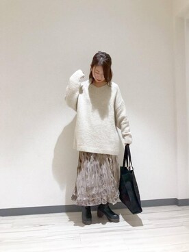 マジェスティックレゴンアミュプラザ小倉店スタッフさん（レディース・156cm）の秋コーディネート