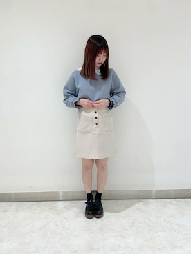 マジェスティックレゴンアミュプラザ小倉店スタッフさん（レディース・158cm）の冬コーディネート
