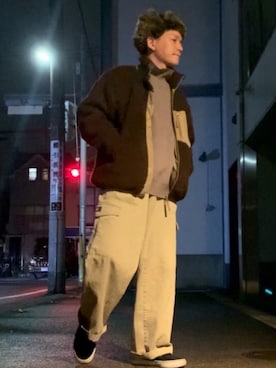 「Jungle Storm（ジャングルストーム）のアイテム」を使った、Kosukeさん（メンズ・168cm）の冬コーディネート