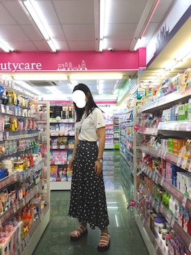 「campion（-）のアイテム」を使った、Ming Ming さん（レディース・165cm）の夏コーディネート