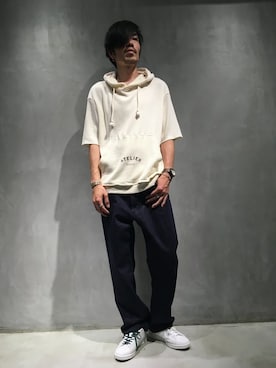 「stansmith」｜TAMさん（メンズ・179cm）の夏コーディネート