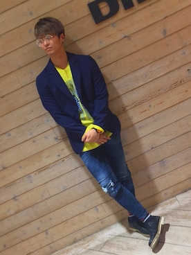 フジケン@DIESELさん(メンズ・175cm)の春コーディネート