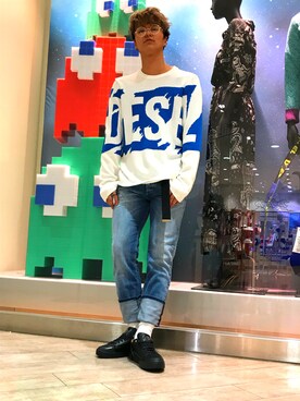 フジケン@DIESELさん（メンズ・175cm）の春コーディネート