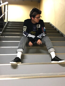 フジケン@DIESELさん(メンズ・175cm)の春コーディネート