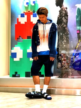 フジケン@DIESELさん（メンズ・175cm）の春コーディネート