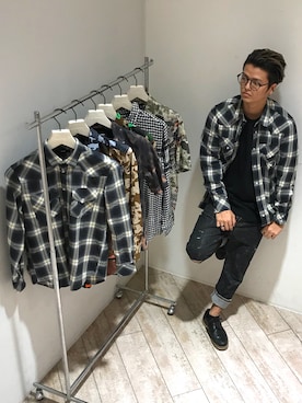 フジケン@DIESELさん(メンズ・175cm)の春コーディネート