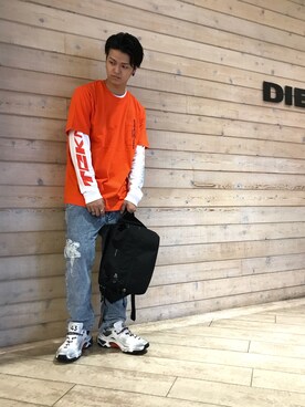 フジケン@DIESELさん（メンズ・175cm）の夏コーディネート