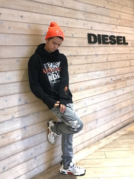 フジケン@DIESELさん（メンズ・175cm）の夏コーディネート