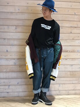 フジケン@DIESELさん（メンズ・175cm）の秋コーディネート