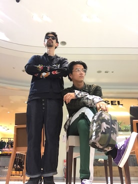 フジケン@DIESELさん（メンズ・175cm）の秋コーディネート