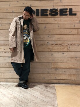 フジケン@DIESELさん（メンズ・175cm）の冬コーディネート