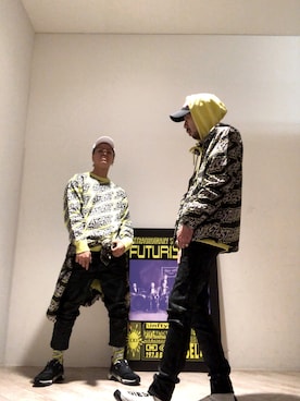 フジケン@DIESELさん（メンズ・175cm）の冬コーディネート