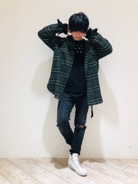 フジケン@DIESELさん（メンズ・175cm）の春コーディネート
