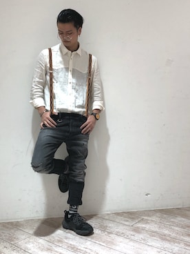 フジケン@DIESELさん(メンズ・175cm)の春コーディネート