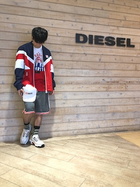 フジケン@DIESELさん(メンズ・175cm)の春コーディネート