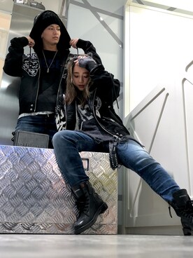 フジケン@DIESELさん(メンズ・175cm)の秋コーディネート