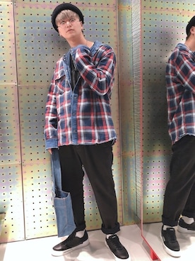 フジケン@DIESELさん(メンズ・175cm)の春コーディネート