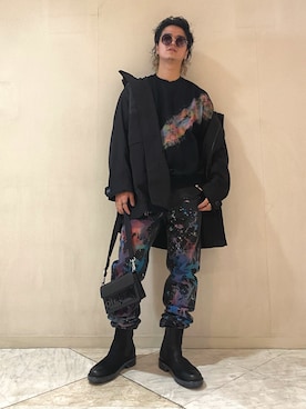 「DIESEL（ディーゼル）のアイテム（財布/小物）」を使った、フジケン@DIESELさん（メンズ・175cm）の秋コーディネート