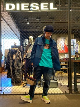 フジケン@DIESELさん（メンズ・175cm）の冬コーディネート