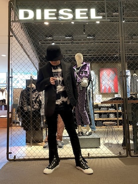 フジケン@DIESELさん(メンズ・175cm)の春コーディネート