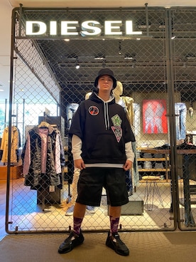 フジケン@DIESELさん(メンズ・175cm)の春コーディネート