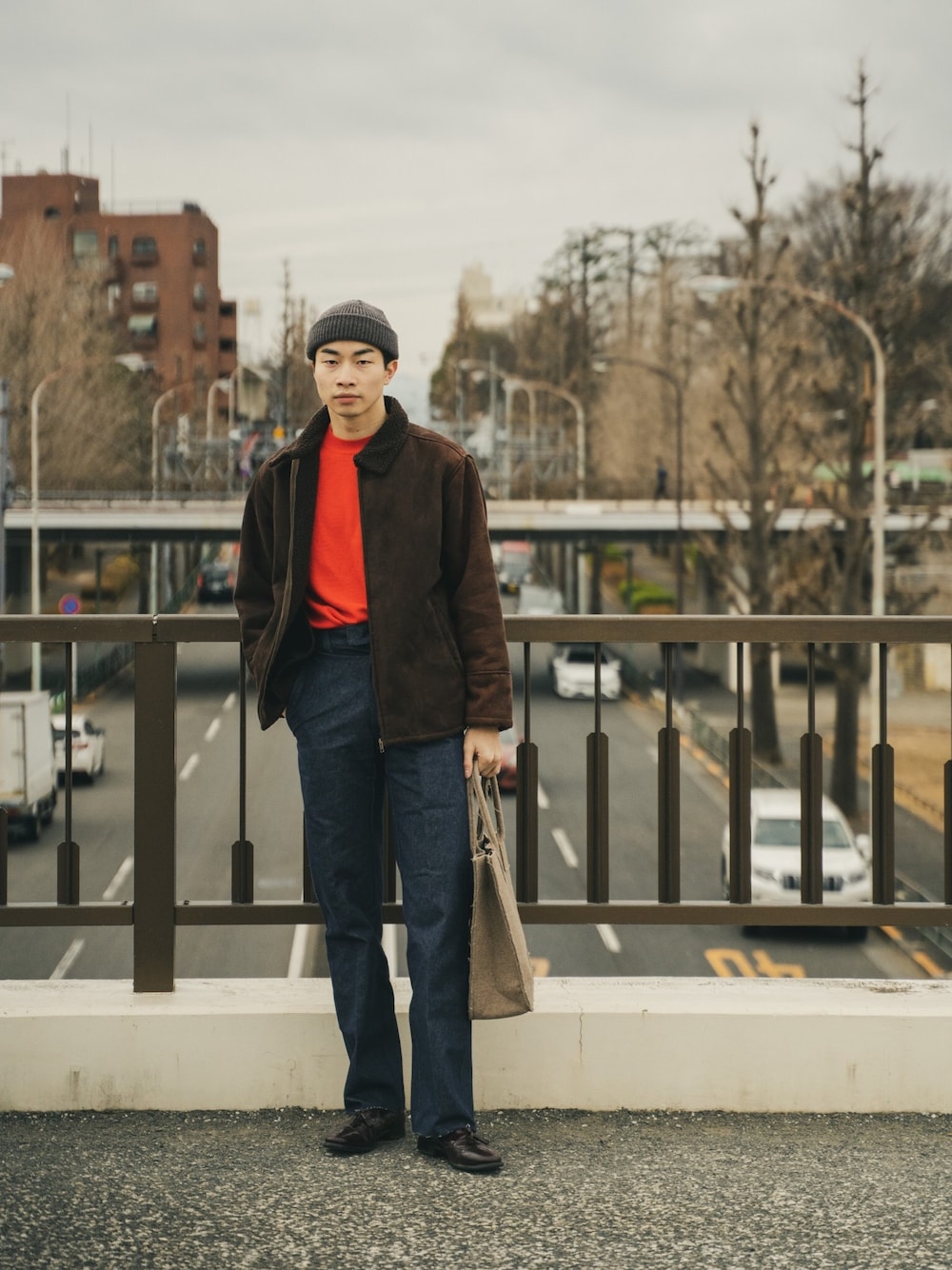 BATONERのニット/セーター（レッド系）を使った人気ファッション