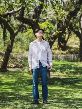 「リーバイス」｜Takumi Sakamotoさん（メンズ・180cm）の春コーディネート