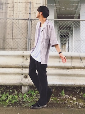 ソラさん（メンズ・175cm）の夏コーディネート