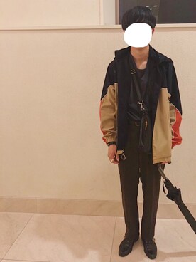 「CLANE（クラネ）のアイテム（カバーオール）」を使った、コデくんさん（メンズ・174cm）の秋コーディネート