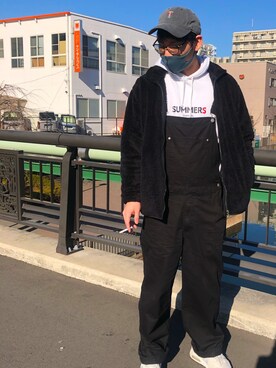 DaiChiさんの「シルキーフリースジャケット（長袖）」を使ったコーディネート