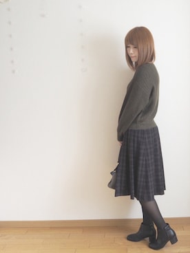 「Te chichi（テチチ）のアイテム（その他）」を使った、miikoさん（レディース・162cm）の冬コーディネート