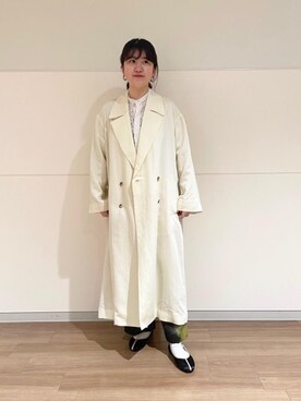 「BE-KILLY（ビーキリー）のアイテム」を使った、的場まみさん（レディース・160cm）の春コーディネート
