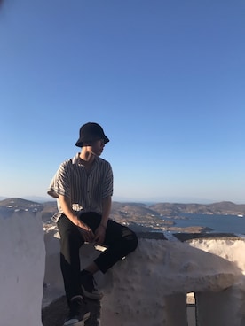 William Chenさん（メンズ・171cm）の夏コーディネート