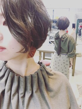 「あめりふく」｜amiさん（レディース・160cm）の冬コーディネート