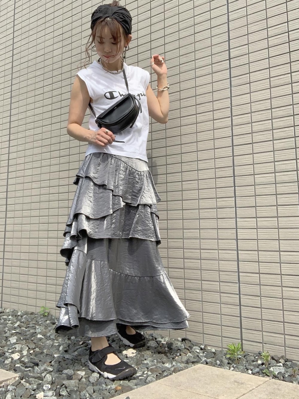 UND DARIA TIERED PLEATS SKIRT Ameri UND DARIA TIERED 【公式通販】