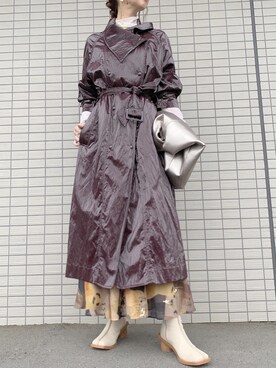 「Ameri（アメリ）のアイテム」を使った、amiさん（レディース・160cm）の秋コーディネート