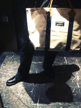 徳山宗佑さん(メンズ・183cm)の冬コーディネート