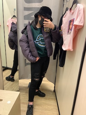 はまてぃーさん(レディース・160cm)の冬コーディネート