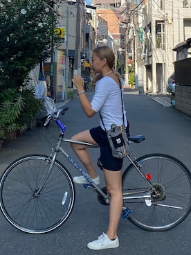 「アクティブ」｜「アイテム（その他）」を使った、yamarin さん（レディース・155cm）の秋コーディネート