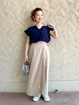 kaninapさん（レディース・155cm）の夏コーディネート